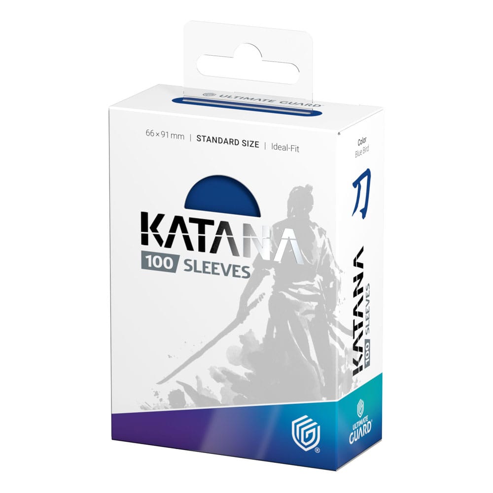 Ultimate Guard Katana Standard Size Sleeves - Blue Bird