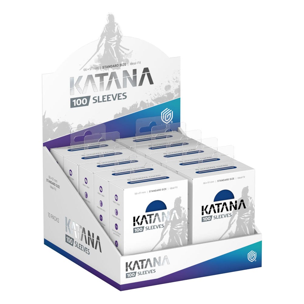 Ultimate Guard Katana Standard Size Sleeves - Blue Bird
