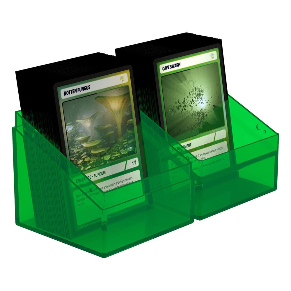 Ultimate Guard Boulder Deck Case 100+ Standard Size Clear - Emerald