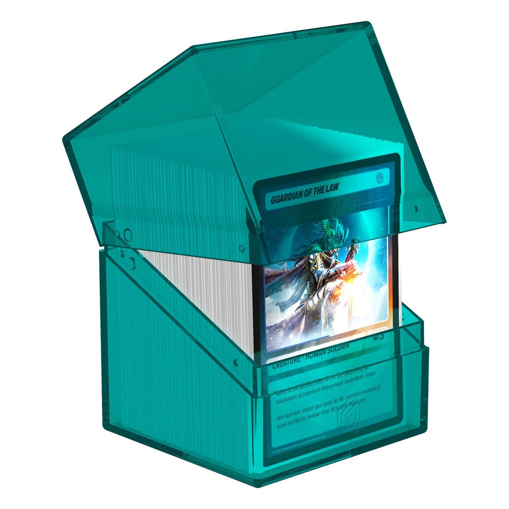 Ultimate Guard Boulder Deck Case 100+ Standard Size Clear - Malachite