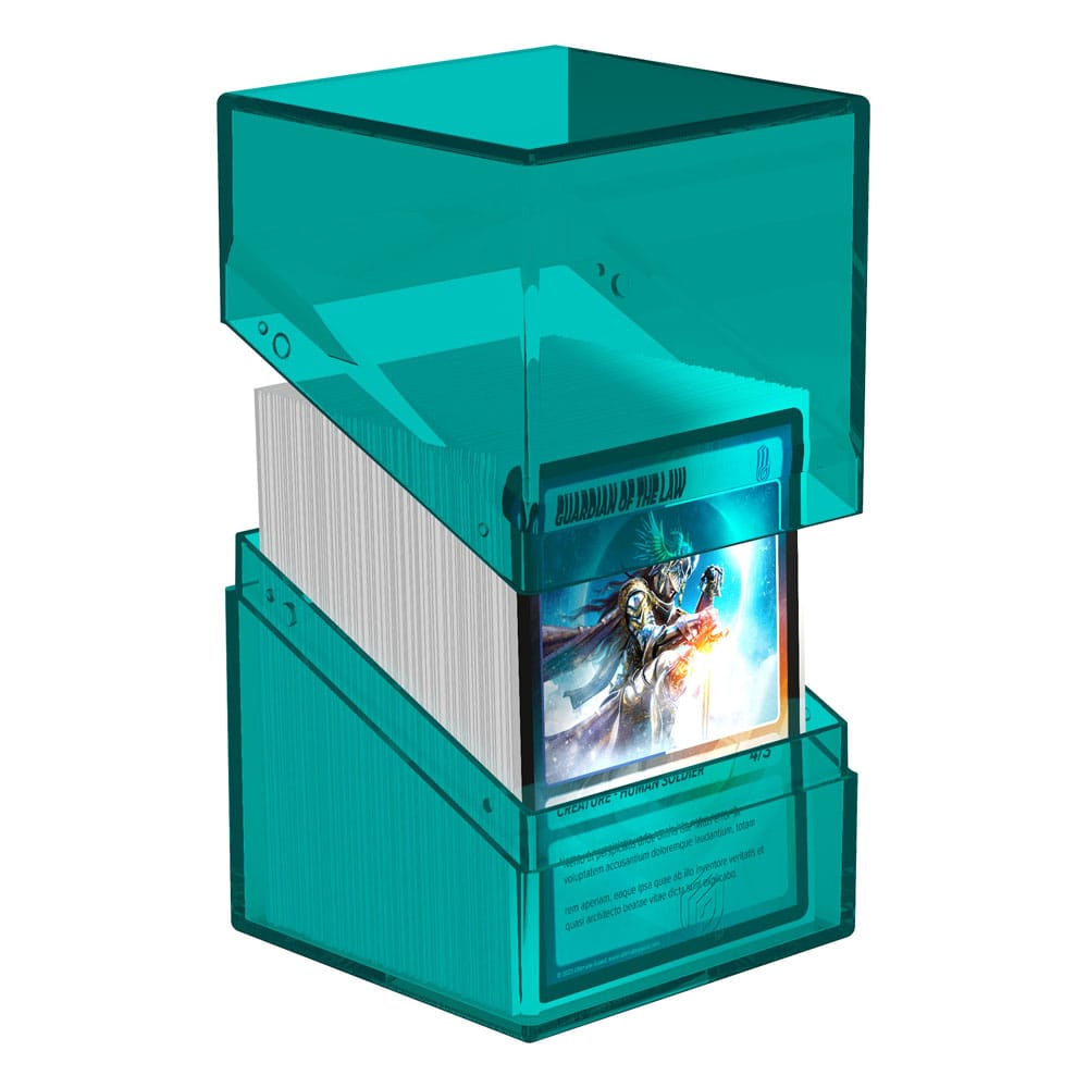 Ultimate Guard Boulder Deck Case 100+ Standard Size Clear - Malachite