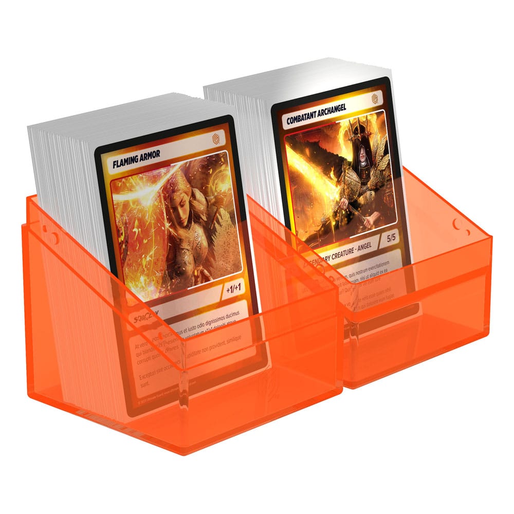 Ultimate Guard Boulder Deck Case 100+ Standard Size Clear - Poppy Topaz