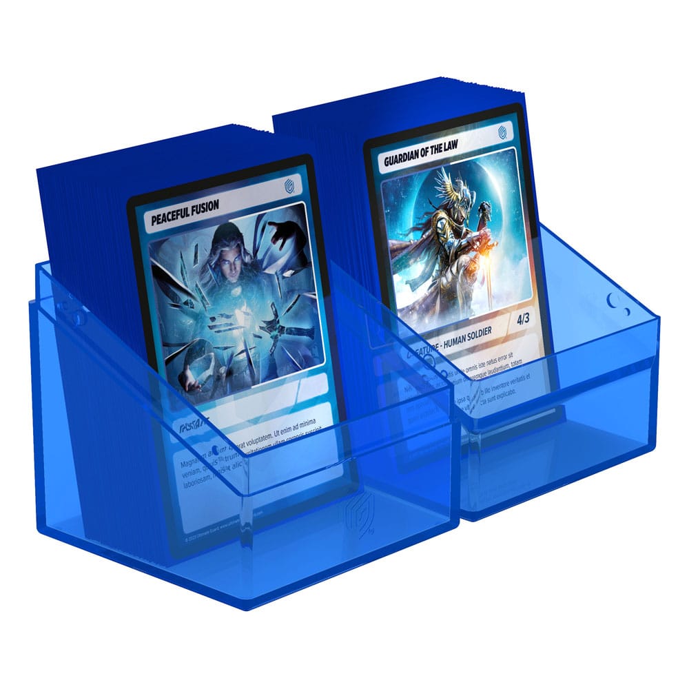 Ultimate Guard Boulder Deck Case 100+ Standard Size Clear - Sapphire