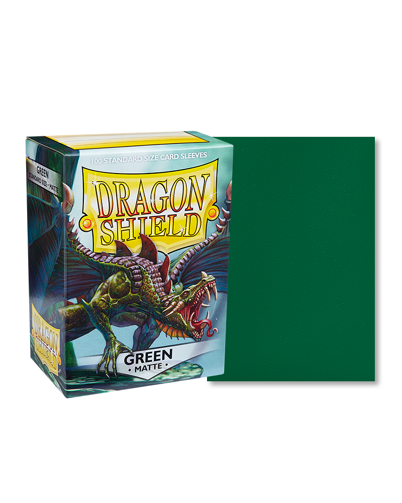 Dragon Shield - Matte Sleeves - Green