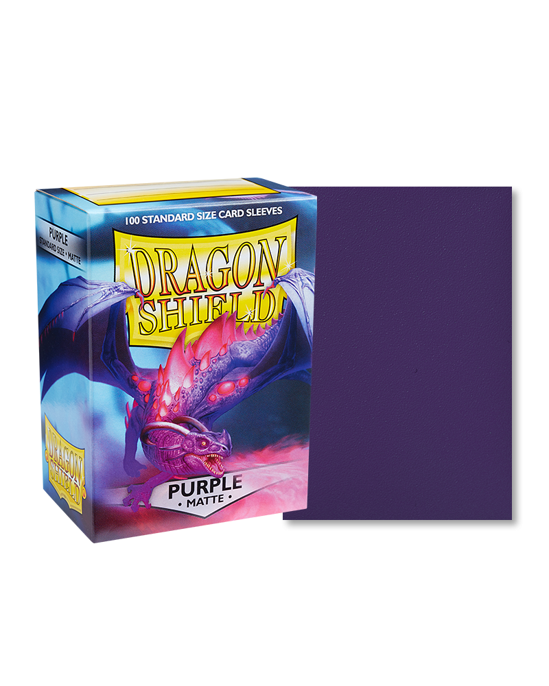 Dragon Shield - Matte Sleeves - Purple