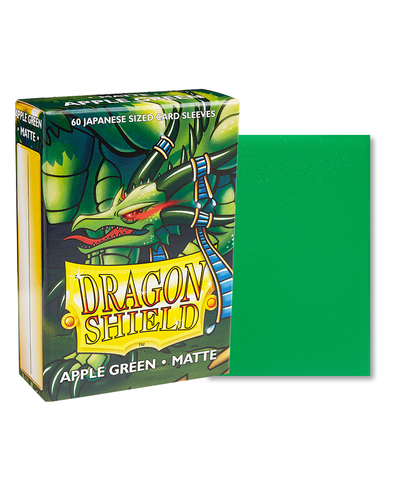 Dragon Shield - Matte Japanese Sleeves - Apple Green
