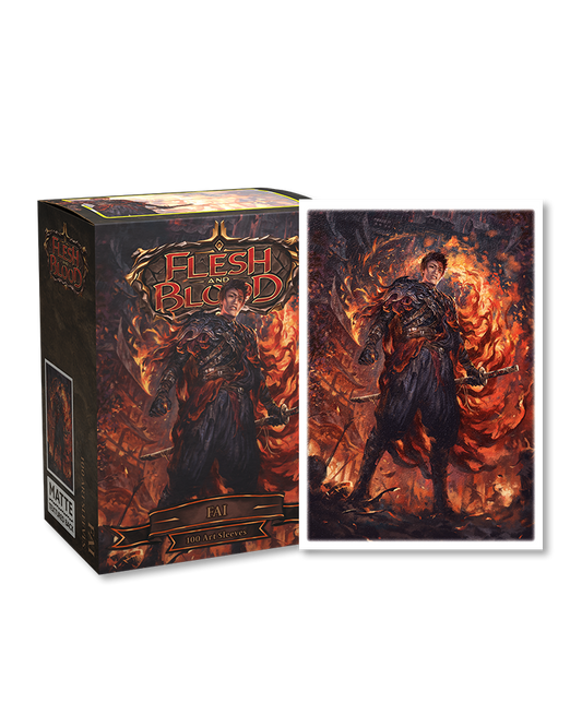 Dragon Shield - Flesh and Blood Brushed Art Sleeves - Fai